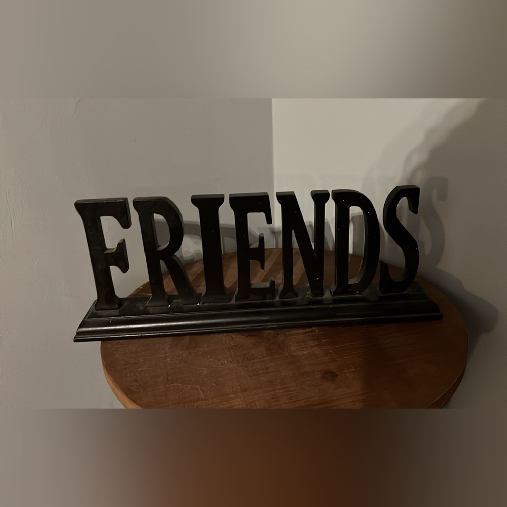 Friends home decor accent